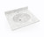 Swanstone Ellipse 19 x 31 Single Bowl Vanity Top in Ice - VT01931.130