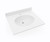 Swanstone Ellipse 19 x 31 Single Bowl Vanity Top in White - VT01931.010