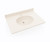 Swanstone Ellipse 22 x 31 Single Bowl Vanity Top in Tahiti White - VT02231.011