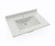Swanstone Contour 22 x 31 Single Bowl Vanity Top in Birch - CV02231.226