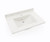 Swanstone Contour 22 x 31 Single Bowl Vanity Top in Carrara - CV02231.221