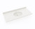 Swanstone Ellipse 22 x 49 Single Bowl Vanity Top in Carrara - VT02249.221