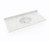 Swanstone Ellipse 22 x 49 Single Bowl Vanity Top in Ice - VT02249.130