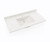Swanstone Contour 22 x 43 Single Bowl Vanity Top in Carrara - CV02243.221