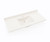 Swanstone Contour 22 x 49 Single Bowl Vanity Top in Bisque - CV02249.018