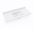 Swanstone CV02249.010 Contour 22 x 49 Single Bowl Vanity Top in White