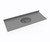 Swanstone Ellipse 22 x 61 Single Bowl Vanity Top in Ash Gray - VC02261.203