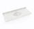 Swanstone Chesapeake 55" W x 22" D Single Bowl Vanity Sink with Countertop in Ice - CH02255.130