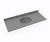 Swanstone VC02255.203 Ellipse 22 x 55 Single Bowl Vanity Top in Ash Gray