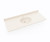 Swanstone Ellipse 22 x 55 Single Bowl Vanity Top in Tahiti White - VC02255.011