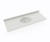 Swanstone Chesapeake 22 x 61 Single Bowl Vanity Top Birch - CH02261.226