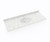 Swanstone CH02261.130 Chesapeake 22 x 61 Single Bowl Vanity Top in Ice