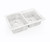 Swanstone 22 x 33 Undermount Or Drop-In Double Bowl Sink in Ice - KS03322DB.130