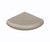 Swanstone ES20000.218 Corner Soap Dish in Limestone