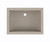 Swanstone UC01913.218 13 x 19 Undermount Single Bowl Sink in Limestone