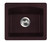 Swanstone 16 x 18 Granite Undermount Or Drop-In Bar Sink in Espresso - QZ01816BS.170