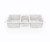Swanstone 22 x 44 Undermount Or Drop-In Triple Bowl Sink in Ice - KS04422TB.130