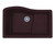 Swanstone 22 x 33 Granite Undermount Ascend Bowl Sink in Espresso - QU03322AD.170