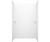 Swanstone SK364896.010 36 x 48 x 96  Smooth Glue up Shower Wall Kit in White