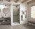Swanstone SK364896.218 36 x 48 x 96 Smooth Glue up Shower Wall Kit in Limestone