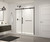 Swanstone MSMK843062.221 30 x 62 x 84 Modern Subway Tile Glue up Shower Wall Kit in Carrara