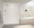 Swanstone 30 x 62 x 96 Modern Subway Tile Glue up Shower Wall Kit in White - MSMK963062.010