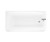 Swanstone BT03060RD.010 30 x 60 Veritek Alcove Bathtub with Right Hand Drain in White