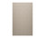 Swanstone 30 x 72 Traditional Subway Tile Glue up Bathtub and Shower Single Wall Panel in Limestone - TSMK7230.218