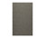 Swanstone  MSMK7232.209 32 x 72  Modern Subway Tile Glue up Bathtub and Shower Single Wall Panel in Charcoal Gray