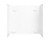 Swanstone  TF57000.010 30 x 60 x 57 Veritek Smooth Glue up Tub Wall Kit in White