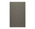 Swanstone  MSMK9630.209 30 x 96  Modern Subway Tile Glue up Bathtub and Shower Single Wall Panel in Charcoal Gray