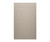 Swanstone  MSMK8434.218 34 x 84  Modern Subway Tile Glue up Bathtub and Shower Single Wall Panel in Limestone