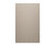 Swanstone SS0369601.218 36 x 96 Smooth Glue up Bathtub and Shower Single Wall Panel in Limestone