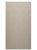 Swanstone 50" x 72" Traditional Subway Tile Glue up Bathtub and Shower Single Wall Panel in Limestone - TSMK7250.218