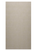 Swanstone 42 x 84 Traditional Subway Tile Glue up Bathtub and Shower Single Wall Panel in Limestone - TSMK8442.218