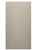 Swanstone 42 x 96 Traditional Subway Tile Glue up Bathtub and Shower Single Wall Panel in Limestone - TSMK9642.218