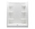 Swanstone 60 x 34 Solid Surface Alcove Center Drain Four-Piece Shower in White - VP6034CS.010