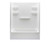 Swanstone VP6030CTSAR.010 60 x 30 Solid Surface Alcove Right Hand Drain Four Piece Tub Shower in White