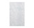 Swanstone SS0607201.130 60 x 72 Smooth Glue up Bathtub and Shower Single Wall Panel in Ice
