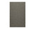 Swanstone  TSMK8462.209 62 x 84  Traditional Subway Tile Glue up Bathtub and Shower Single Wall Panel in Charcoal Gray