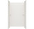 Swanstone 30 x 62 x 72 Modern Subway Tile Glue up Tub Wall Kit in Birch - MSMK723062.226