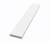 Swanstone 3/4" x 3-1/2" x 21-1/4" Sidesplash For Europa Vanity Top - White