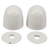 Gerber GA71505025 Tall Bowl Bolt Caps & Washers for All Gerber Gravity Toilets Plastic (Bag of 2) - Bone