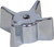Gerber G0090401 Metal Handle (All Wall) - Cold - Chrome