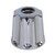Gerber Large Fluted Zinc Handle - Long Broach - Chrome - G0094402