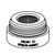 Gerber Aerator Kit 1.0gpm Spray Standard Male Vandal Proof - Chrome - G0091582