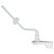 Gerber GA700381 WDI B5063 Right Hand Tank Lever for GHE2060197 - White