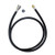 Gerber DA603A26N Nylon 59" Sprayer Hose Plastic Quick Connection Fitting w/ Check Valve Inside
