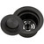 Ruvati Extended Garbage Disposal Flange with Deep Basket and Stopper - Gunmetal Black Stainless Steel - RVA1052BL