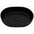 Ruvati 19-inch Matte Black epiStone Solid Surface Modern Bathroom Vessel Sink - RVB2119BK